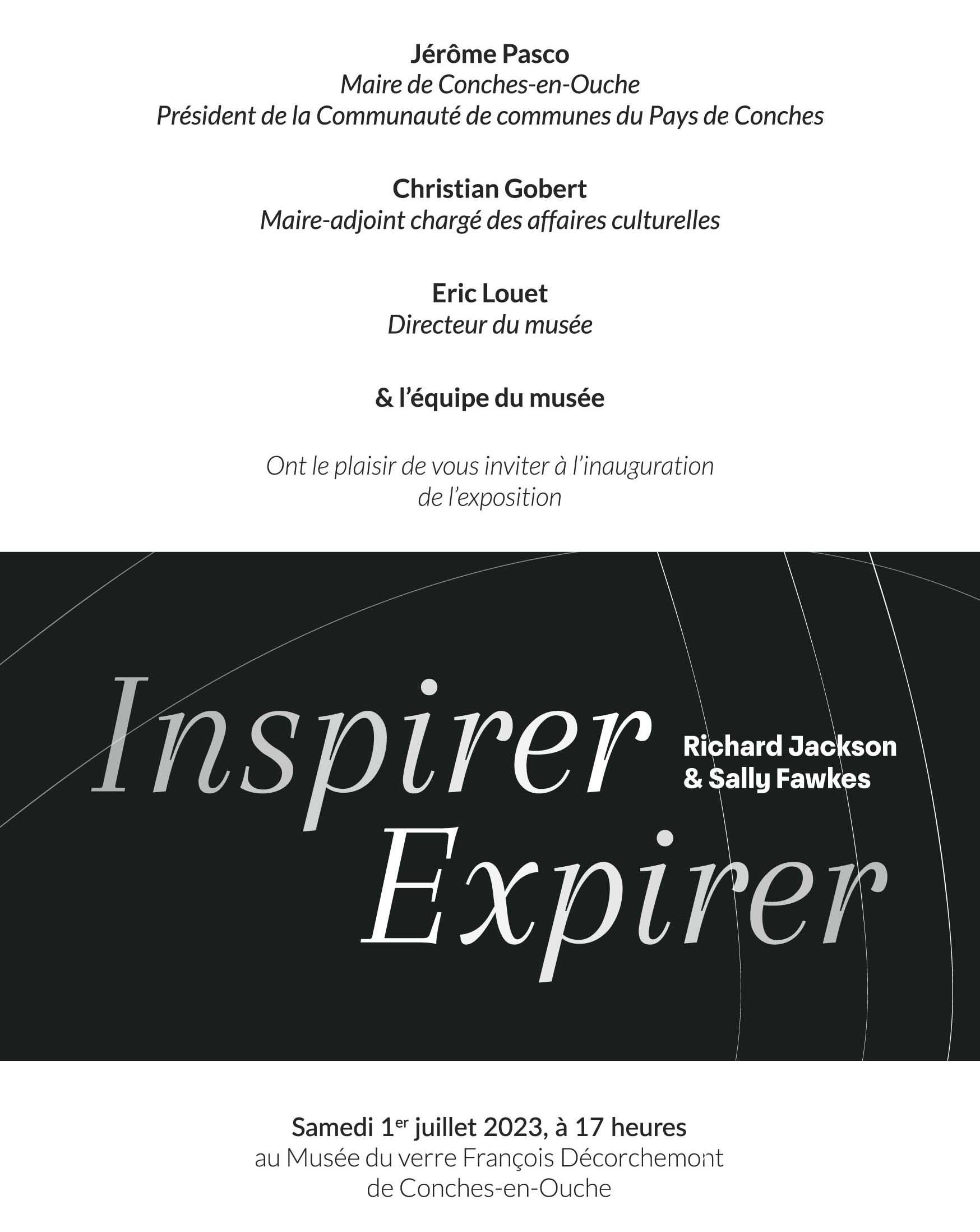 Opening exhibition Inspirer Expirer | Musée du Verre
